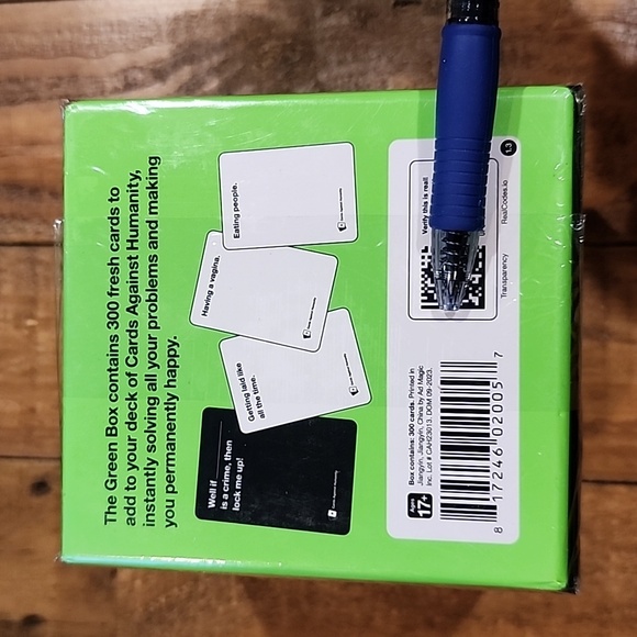 Cards Against Humanity: Green Box 300-card expansion (Discontinued) - Picture 2 of 8